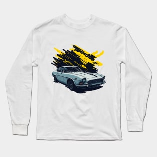 Volvo P1800 Vintage Car Long Sleeve T-Shirt